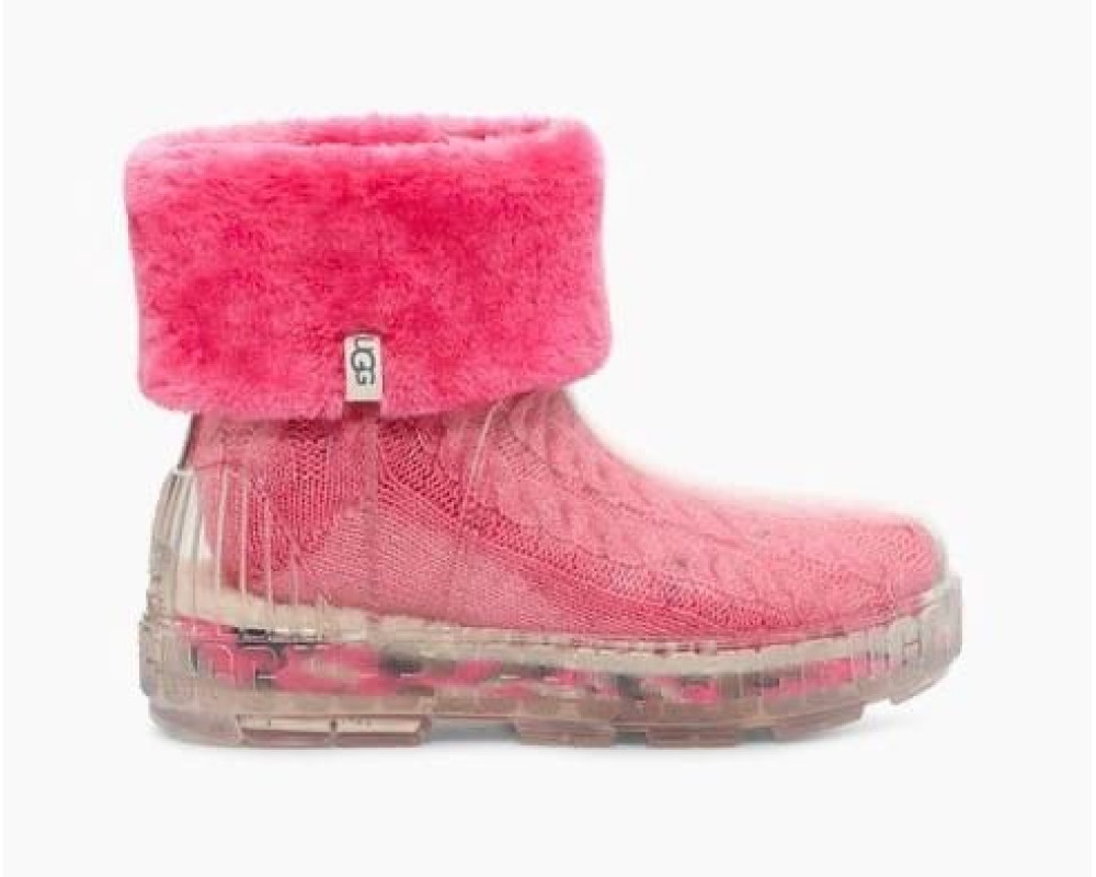 UGG Drizlita Clear Boot Taffy Pink
