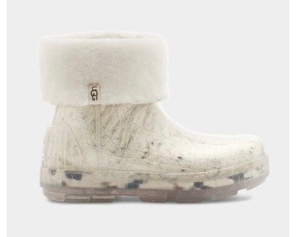 UGG Drizlita Clear Boot White