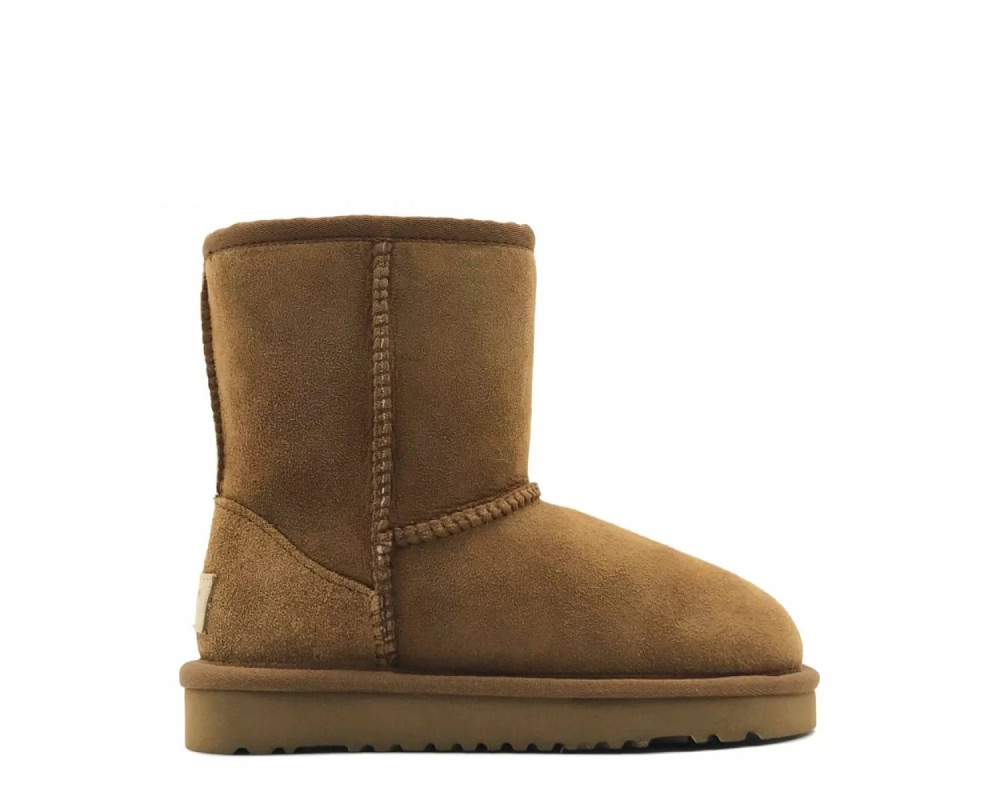 UGG Kids Classic Short Chestnut