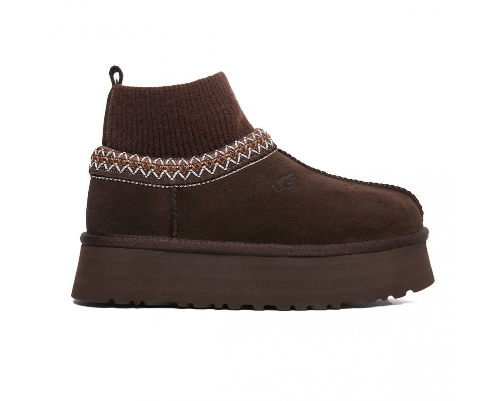 UGG Tazz Knit Chocolate