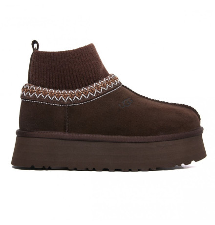 UGG Tazz Knit Chocolate