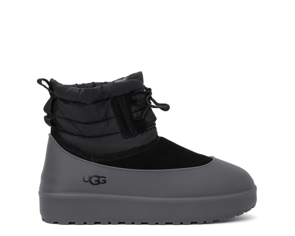 UGG Classic Mini Lace-Up Weather Black