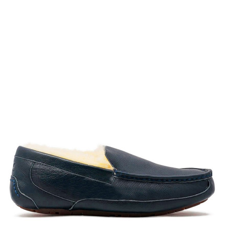 UGG Mens Ascot Leather Navy