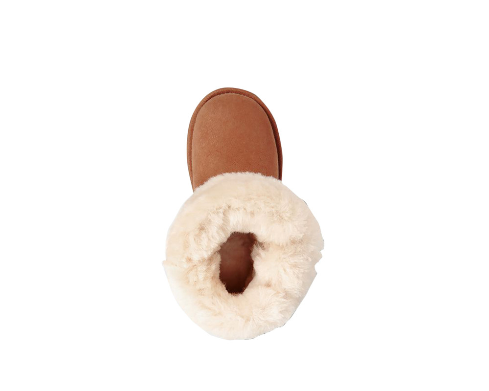 UGG Kids Bailey Button Chestnut