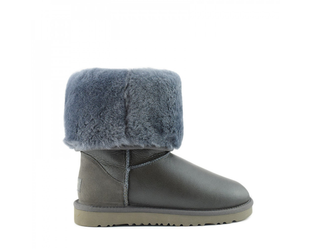 UGG Classic Tall Metallic Grey