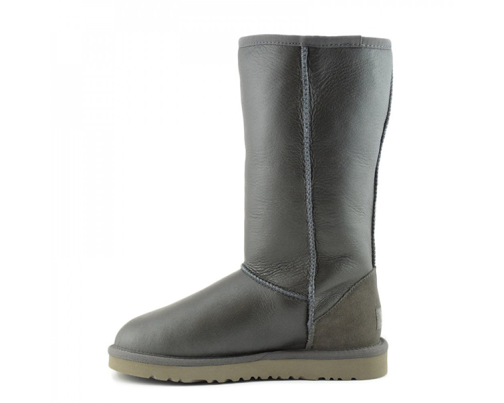 UGG Classic Tall Metallic Grey