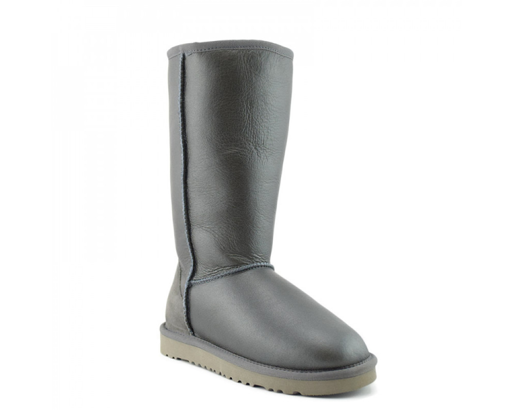 UGG Classic Tall Metallic Grey