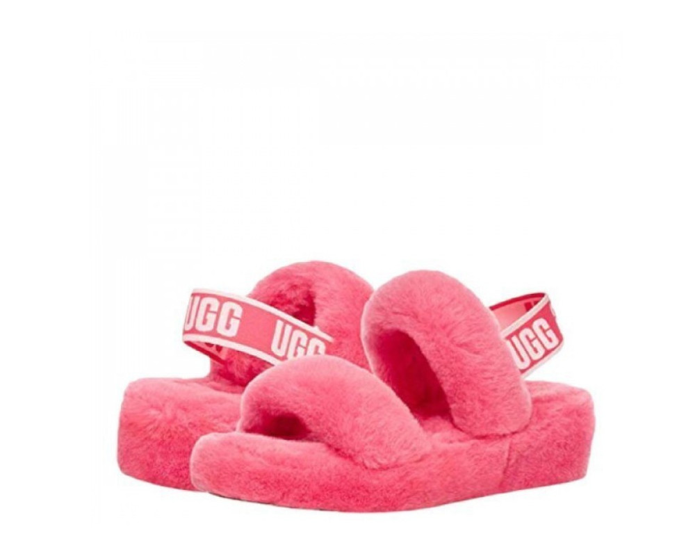 UGG Oh Yeah Slide Strawberry Sorbet