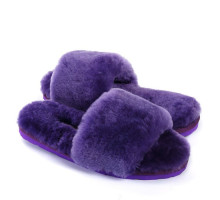 UGG Fluff Slide Slippers Purple