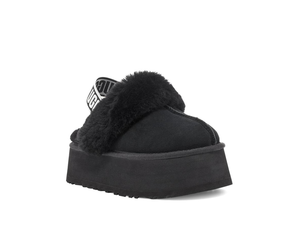 UGG Funkette Suede Platform Black