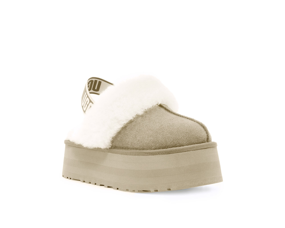 UGG Funkette Suede Platform Sand