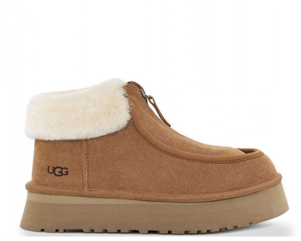 UGG Funkette Platform Chestnut