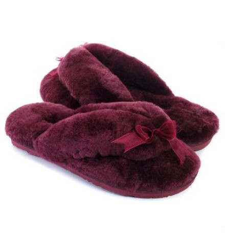 UGG Fluff Flip Flop II Dark Purple