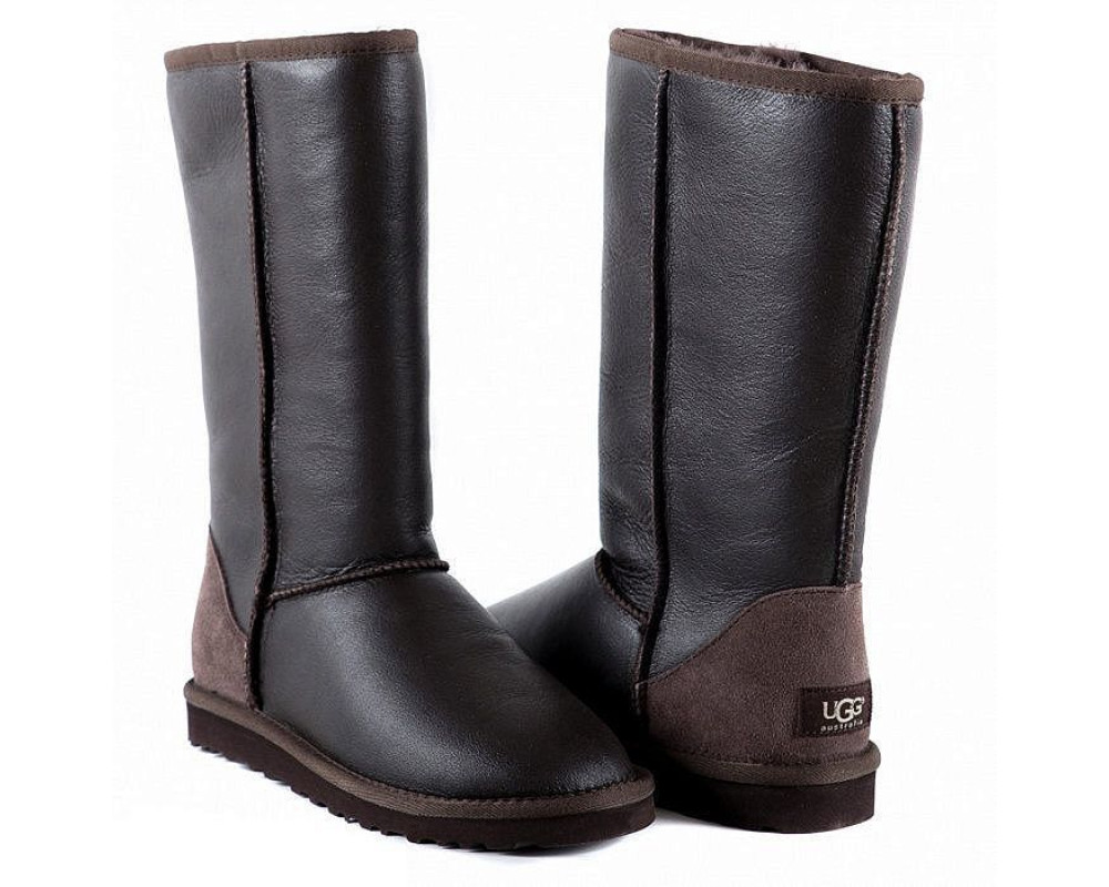 UGG Classic Tall Metallic Chocolate