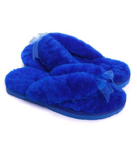 UGG Fluff Flip Flop II Electric Blue