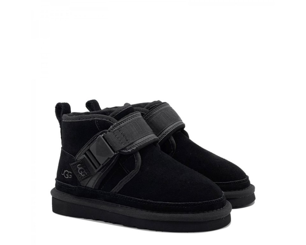 UGG Kids Neumel Snapback Black