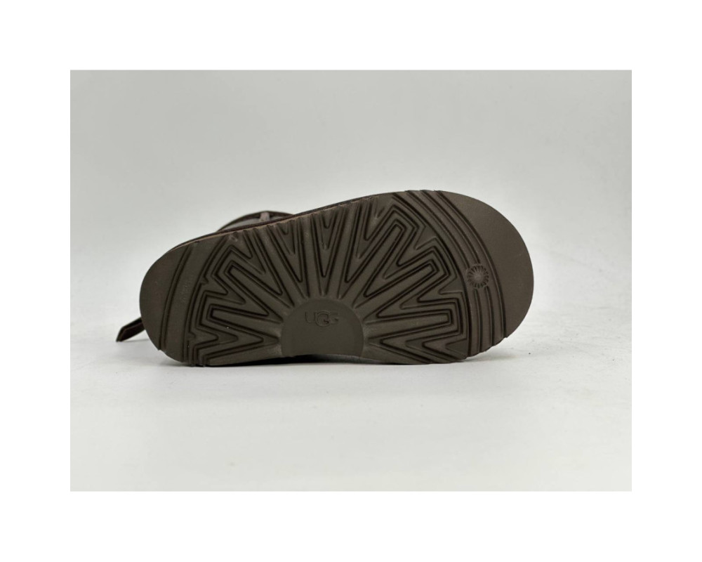 UGG Kids Zip Metallic Chocolate