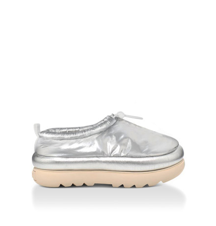 UGG Maxi Heritage Braid Clog-Silver