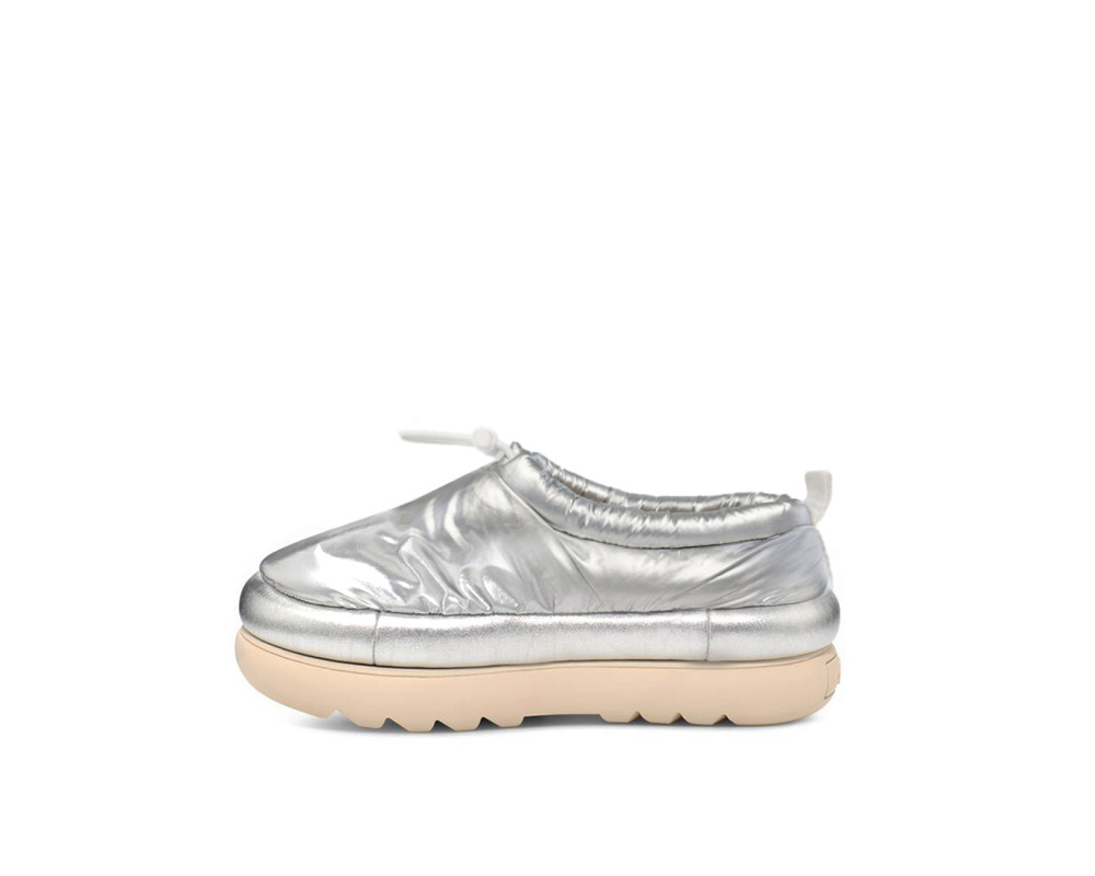 UGG Maxi Heritage Braid Clog-Silver