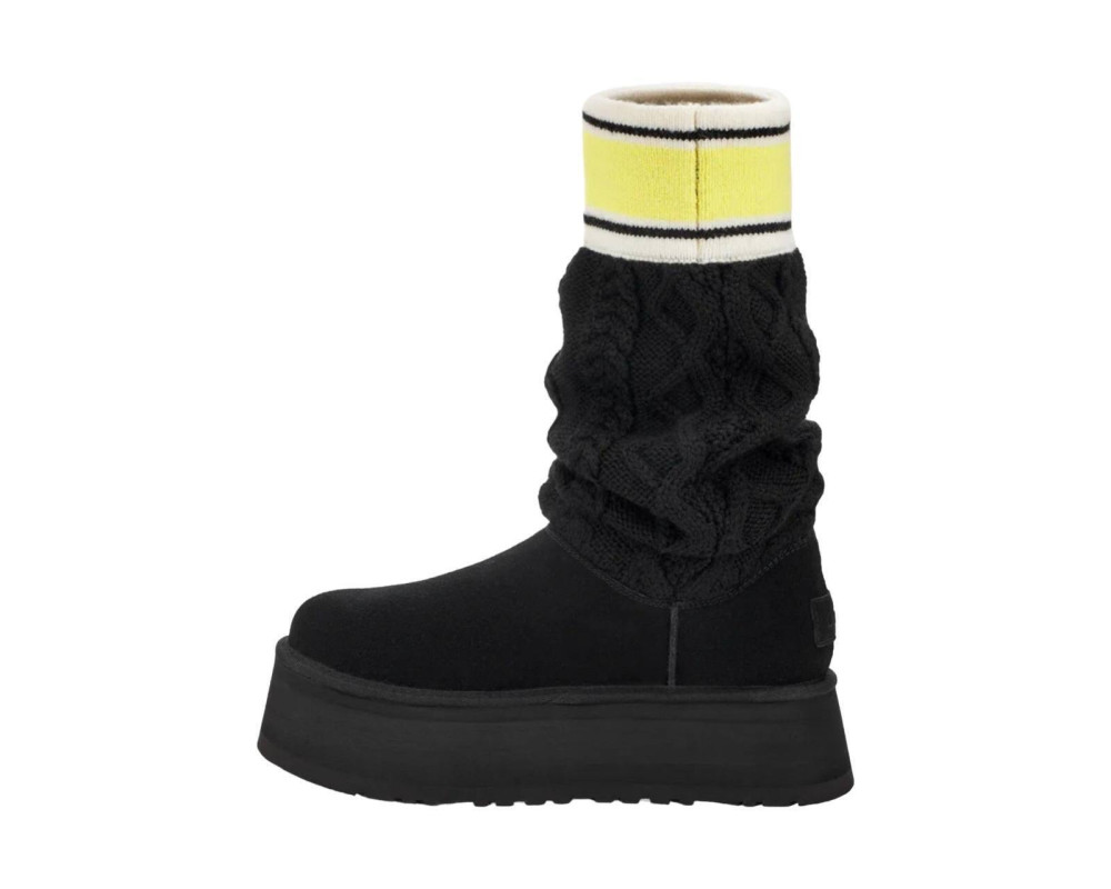 UGG Classic Sweater Letter Black