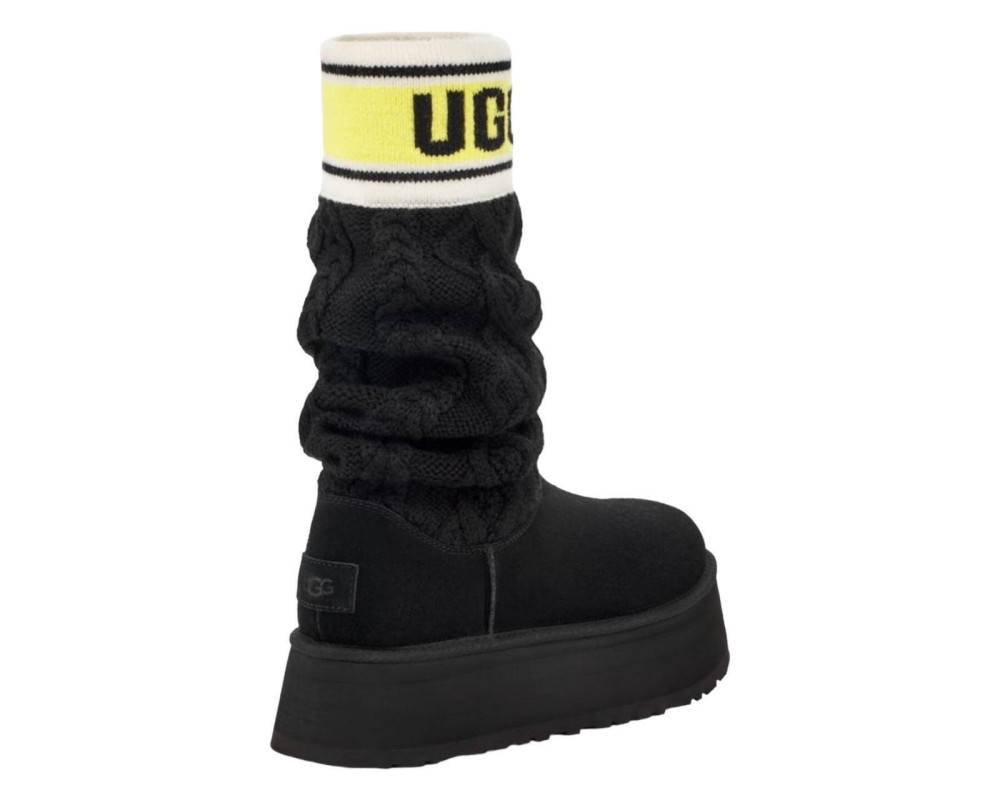 UGG Classic Sweater Letter Black
