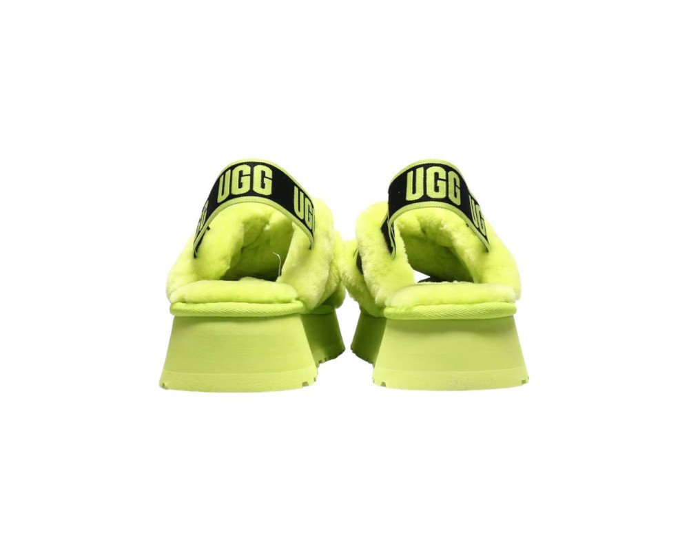 UGG W Disco Cross Slide Animalia Key Lime
