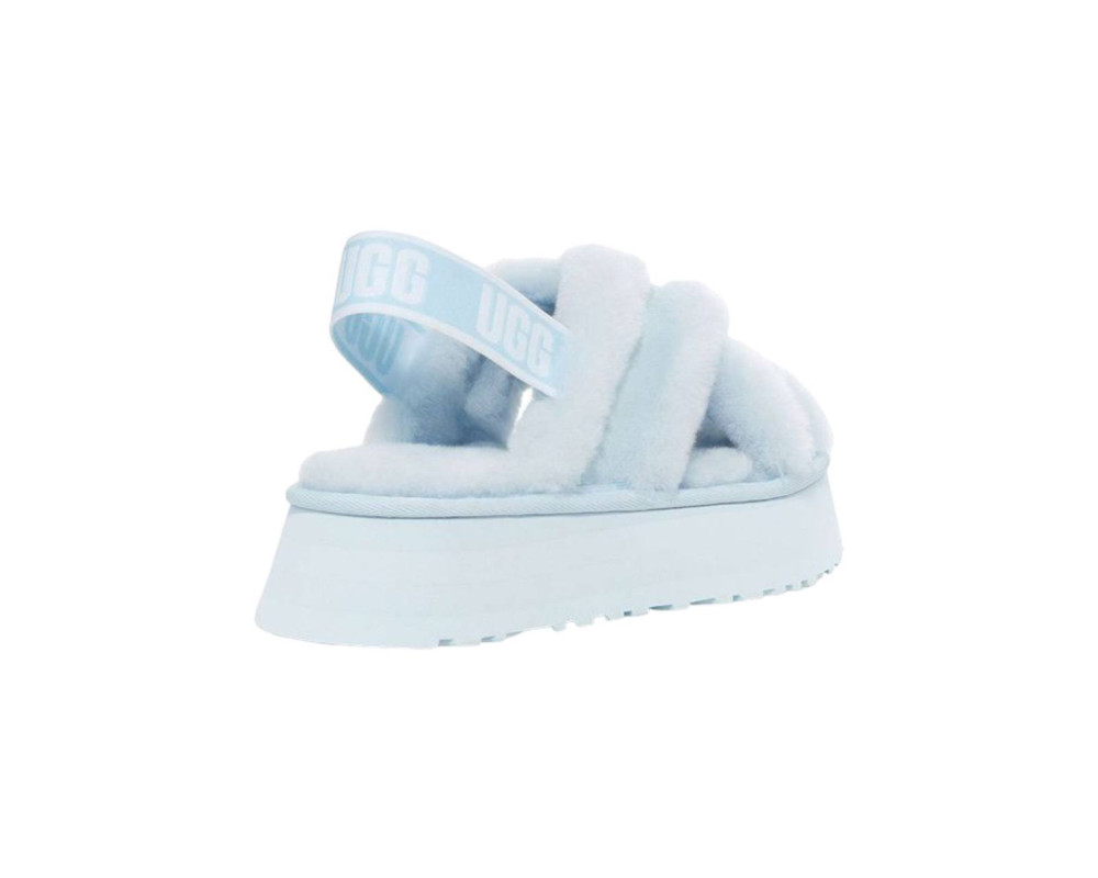 UGG W Disco Cross Slide Blue
