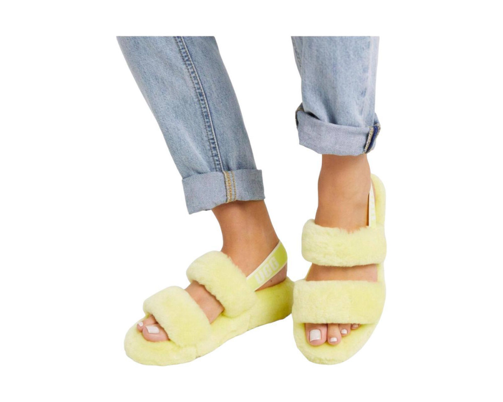 UGG Oh Yeah Slide Yellow