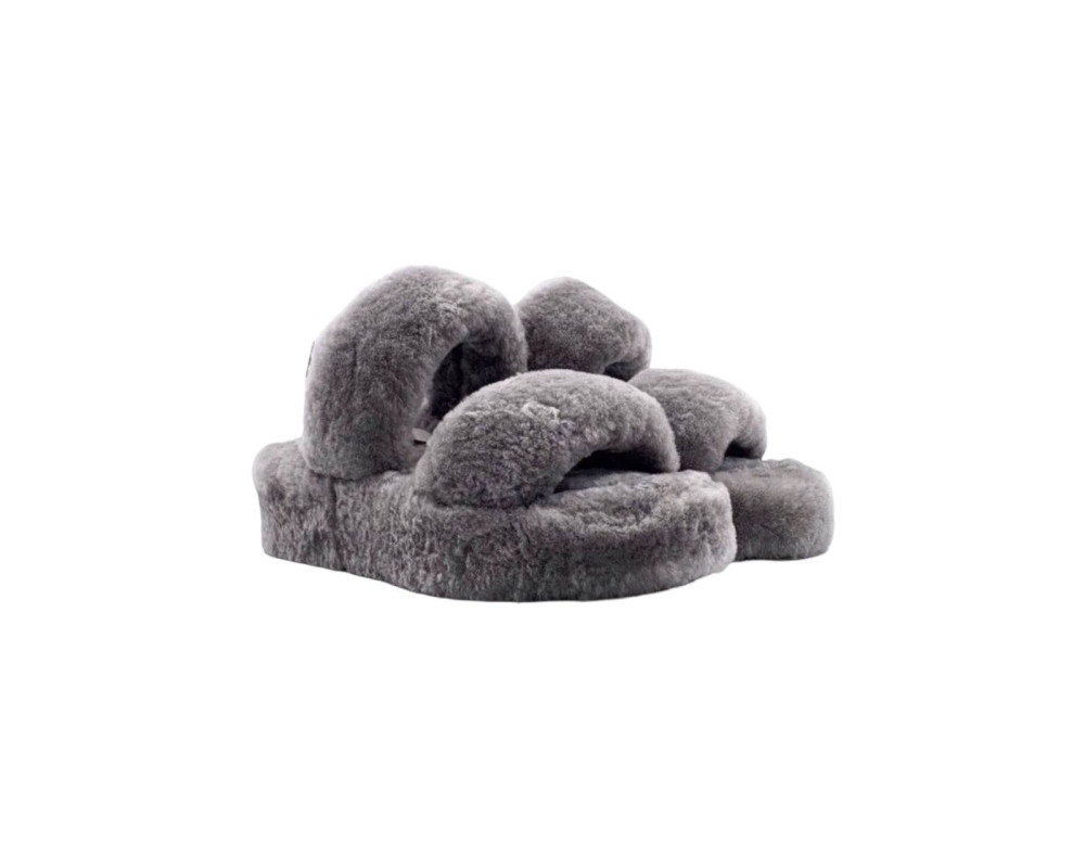 UGG Oh Yeah Slide Grey