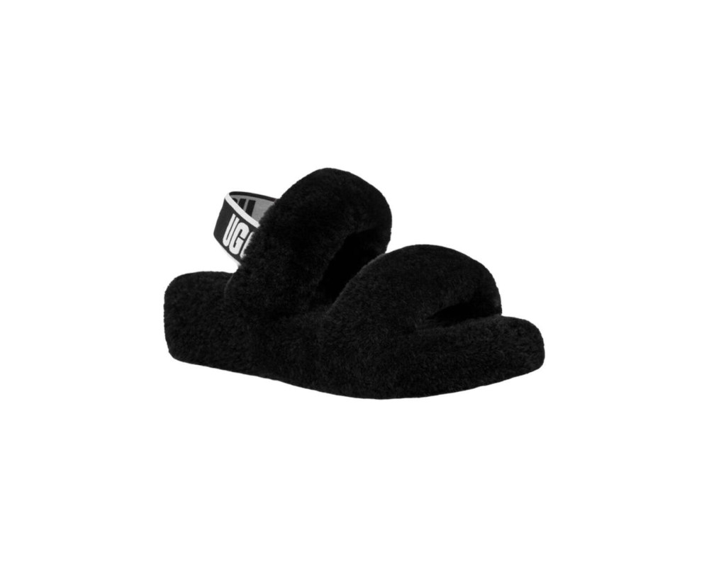 UGG Oh Yeah Slide Black