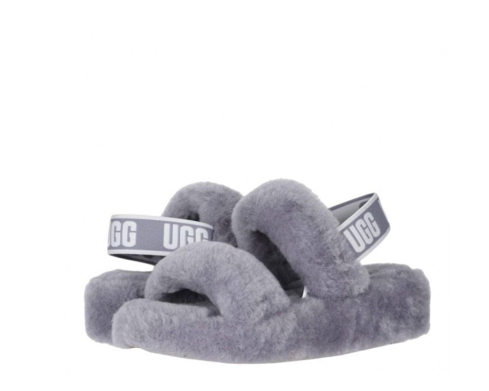 UGG Oh Yeah Slide Grey