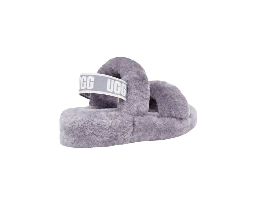 UGG Oh Yeah Slide Grey