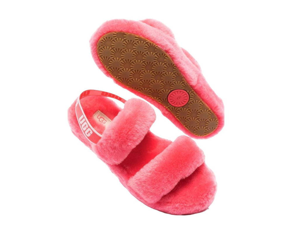 UGG Oh Yeah Slide Strawberry Sorbet