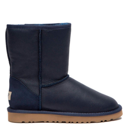 UGG Mens Classic Short Metallic Navy
