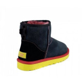 UGG Classic Mini II Black-Yellow