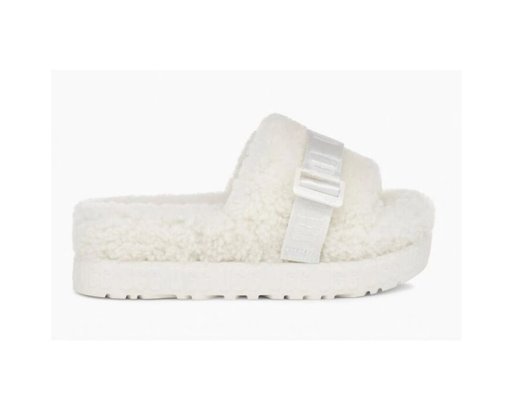 UGG Fluffita Platform - White