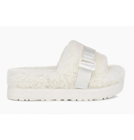 UGG Fluffita Platform - White