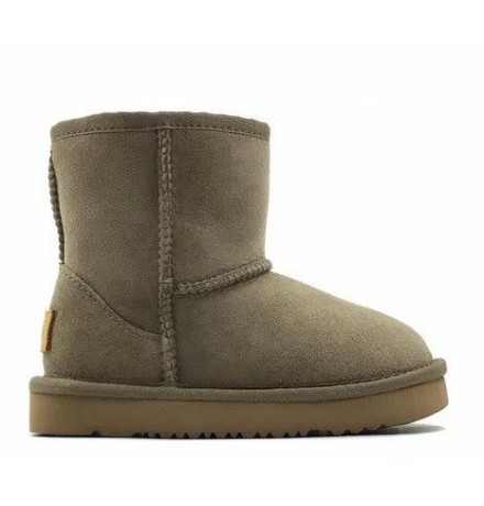 UGG Kids Classic Short II Khaki