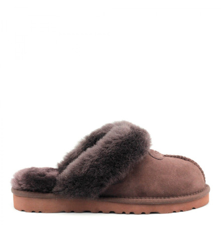 UGG Mens Slippers Scufette Chocolate