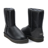 UGG Classic Short Metallic Grey
