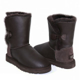 UGG Bailey Button Metallic Chocolate