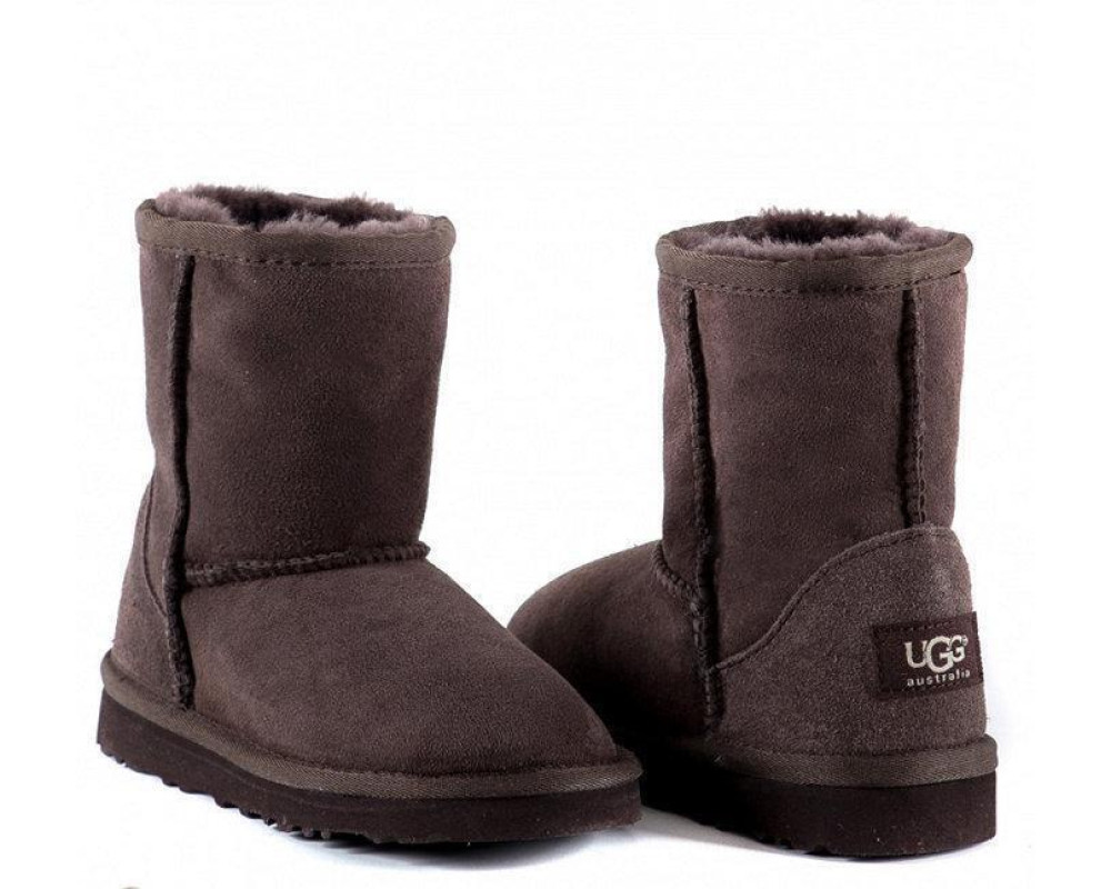 UGG Kids Classic Short Chocolate