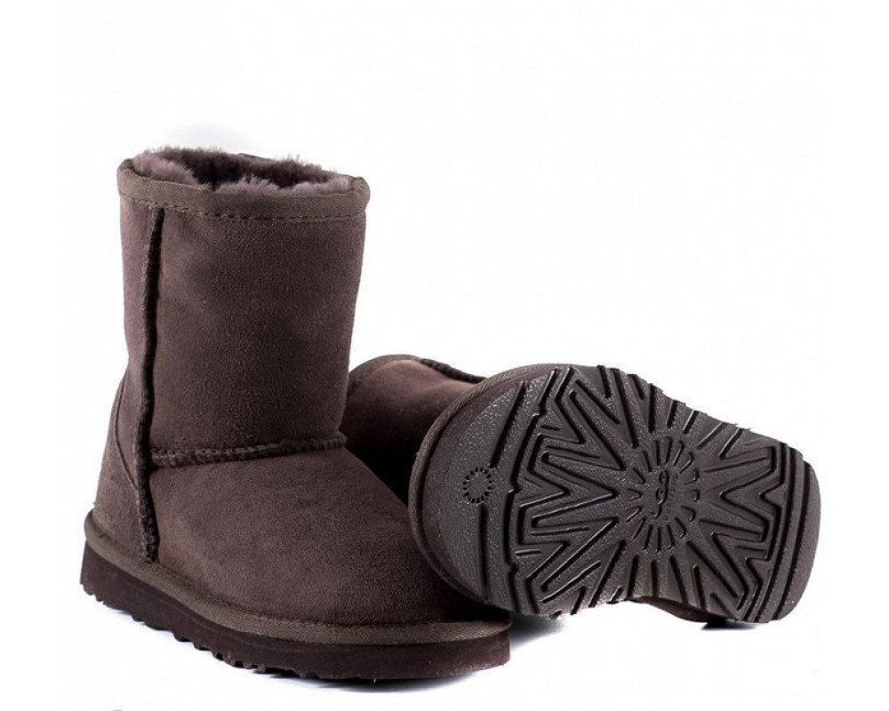 UGG Kids Classic Short Chocolate