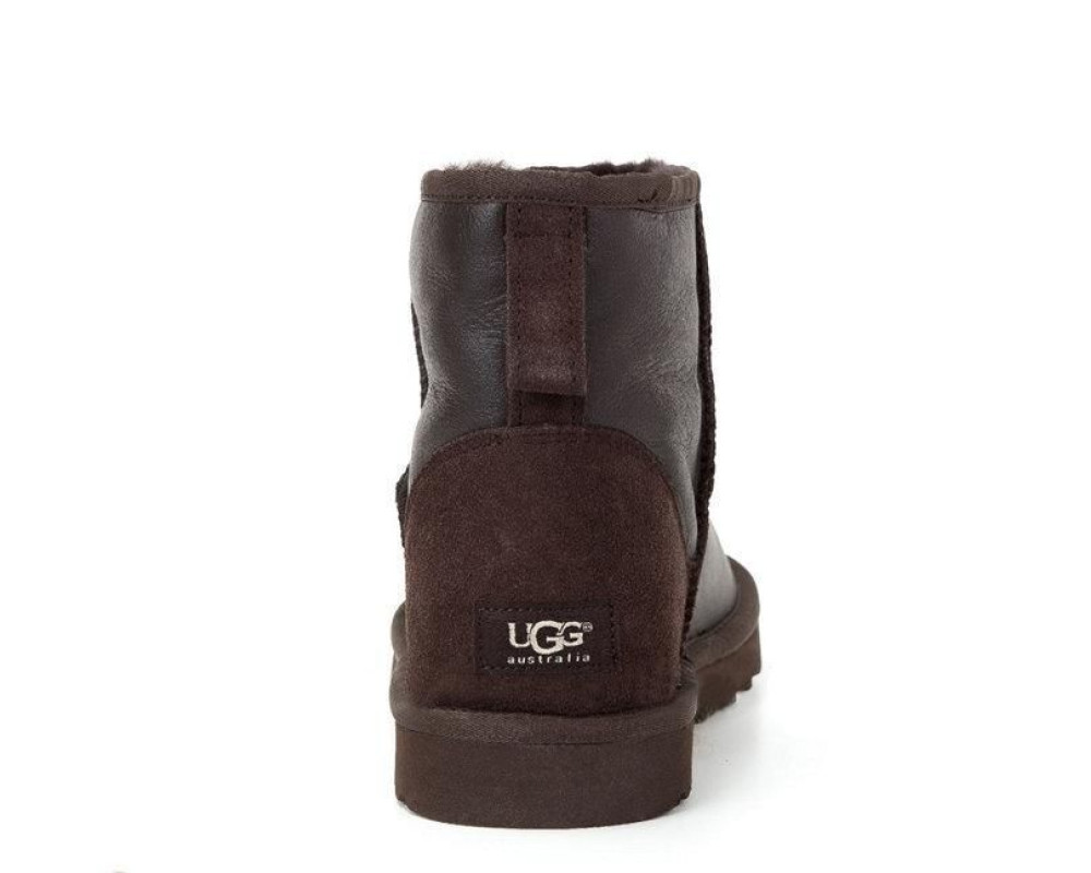 UGG Mens Classic Mini Metallic Chocolate
