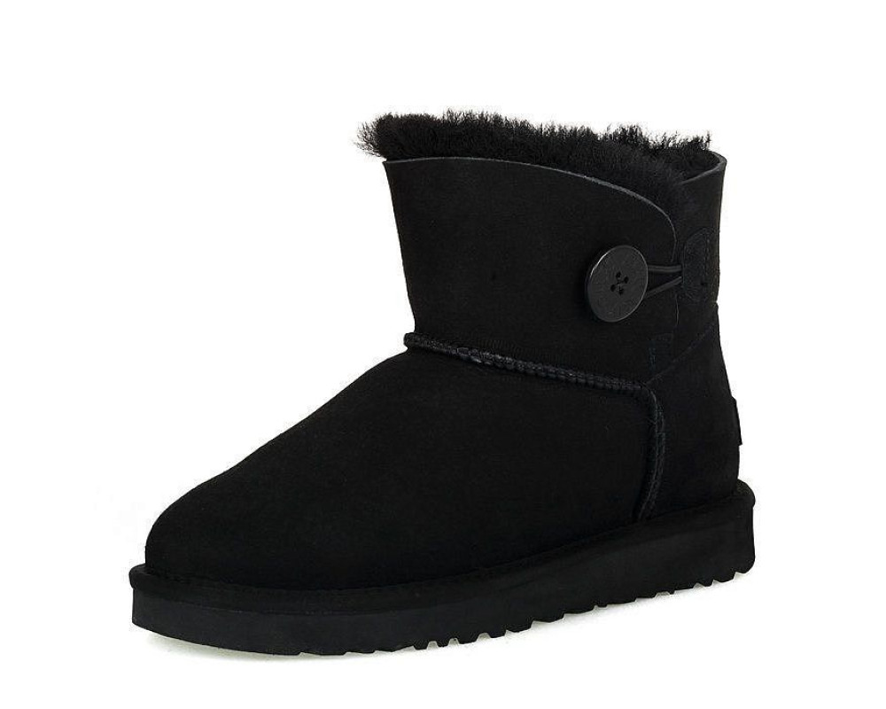 UGG Mini Bailey Button II Black