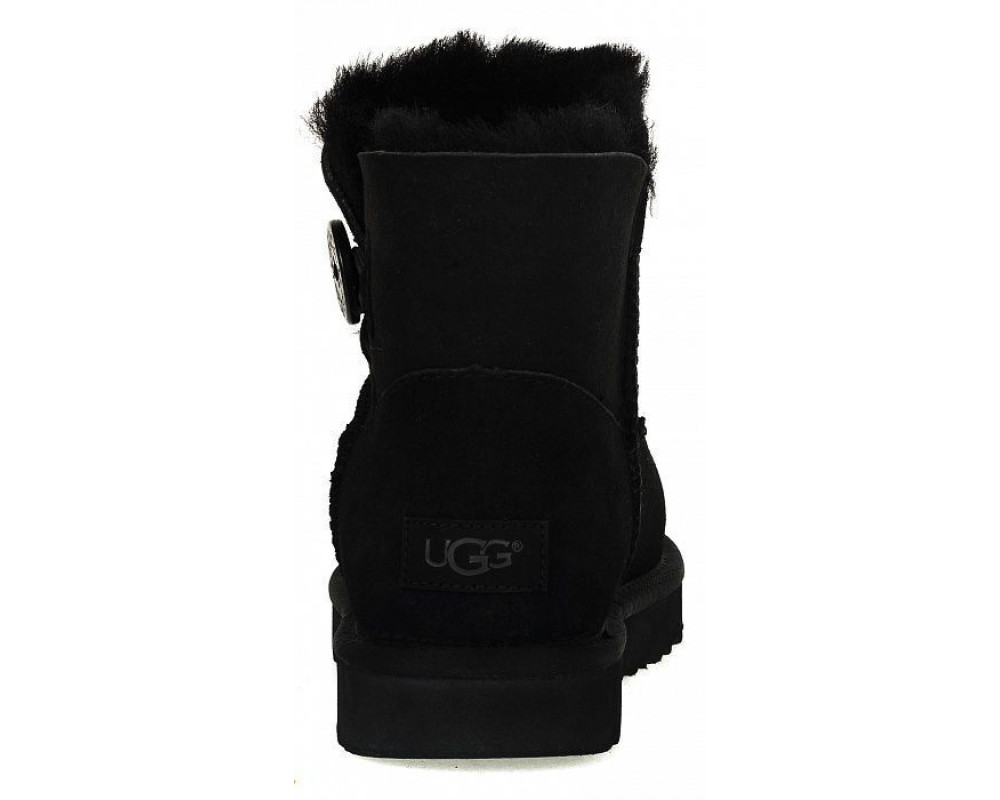 UGG Mini Bailey Button II Black