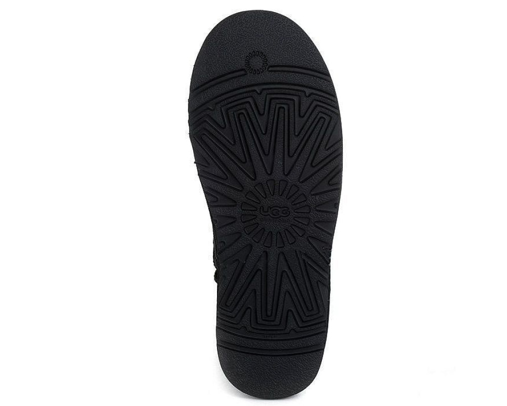 UGG Mini Bailey Button Metallic Black