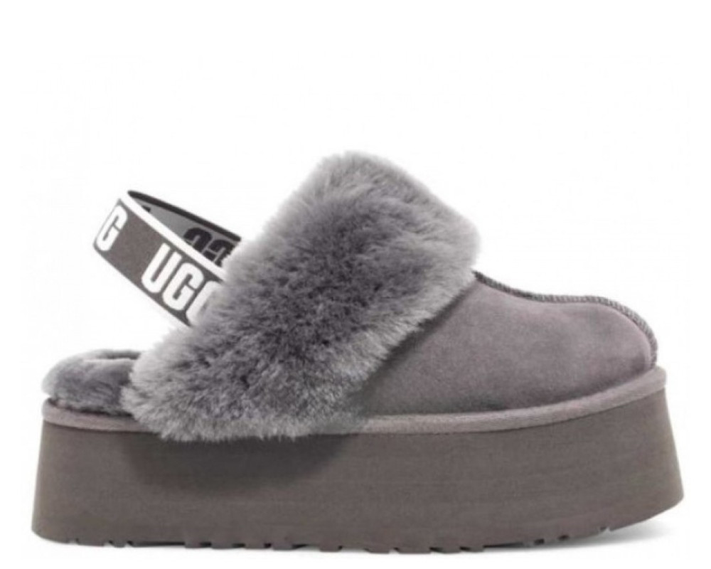 UGG Funkette Suede Platform Grey