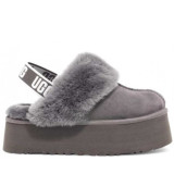 UGG Funkette Suede Platform Grey