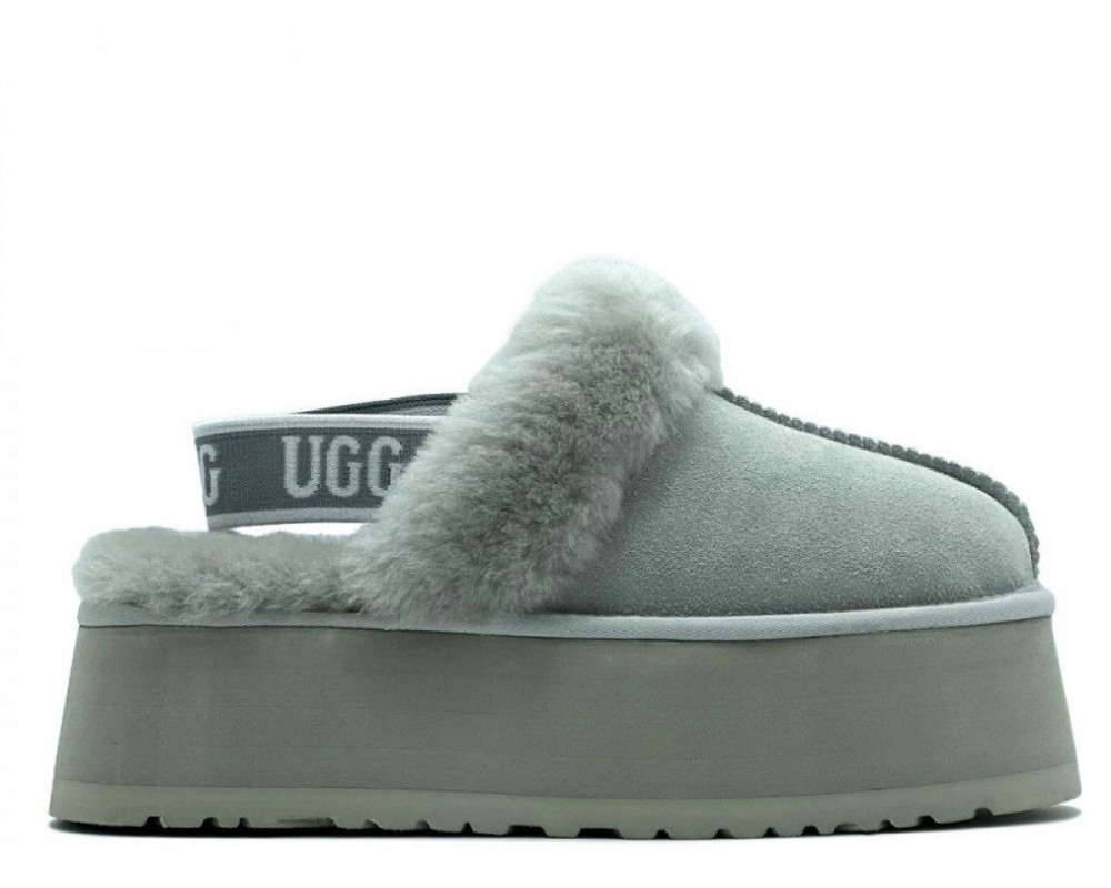 UGG Funkette Suede Platform Grey Violet
